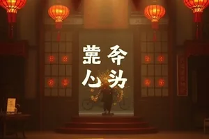 剧集《八月潮汐》封面：退潮后的滩涂与生锈的测量杆