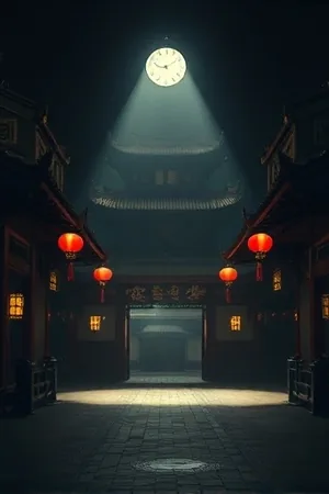 都市剧《长夜食光》封面：深夜小店暖黄灯光与木质吧台